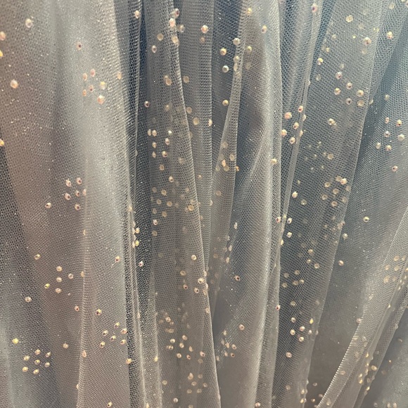 Sherri Hill Embellished Sparkly Blue Prom/Ballgown Dress - Picture 10 of 16